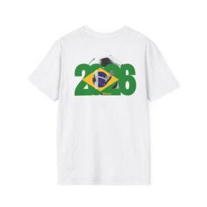 Brazil 2026 Soccer T-Shirt , Brazil Soccer 2026 Tee, Unisex Tee