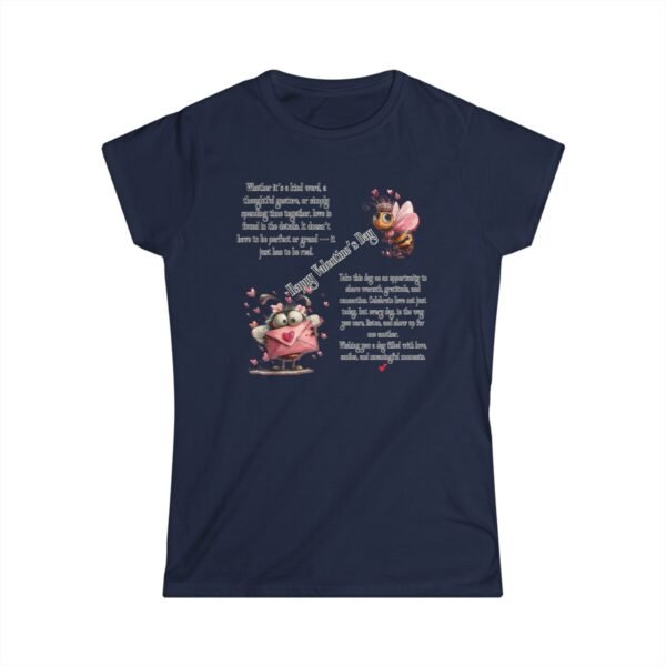 Inspirational Valentine Day Tee, "Love's Kindness" Women's Graphic T-Shirt