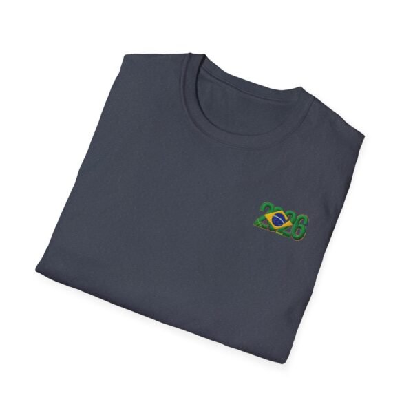 2026 Brazil Soccer T-Shirt, Unisex Soccer Fan Style, Embroidery Style Effect