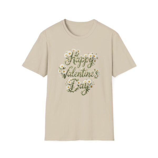 Valentine’s Day Floral T‑Shirt, Happy Valentine’s Day, Women's Tee