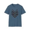 Dog Mom T-Shirt, Cute Paw Heart Graphic Tee for Dog Lovers