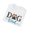 Dog Dad Tee, Because Fur Is a Fashion Statement, Tee for Pet Lovers, Embroidery Style Effect