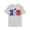 2026 France Soccer T-Shirt, Soccer Cup Fan Tee, Embroidery Style Effect