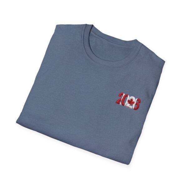 6966988700773504085_2048.jpeg Canada 2016 Soccer T-Shirt Fan, Both Sides Design Tee, Embroidery Style Effect