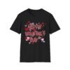 Happy Valentine’s Day T-Shirt, Cute Heart Pattern Valentine Tee, Women's T-Shirt