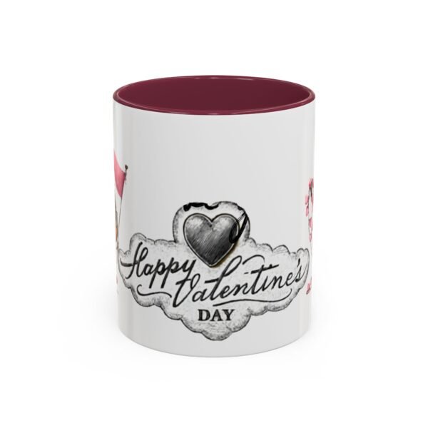 Valentine's Day Cute Mug — Happy Valentine's Day Coffee Cup (11oz/15oz)