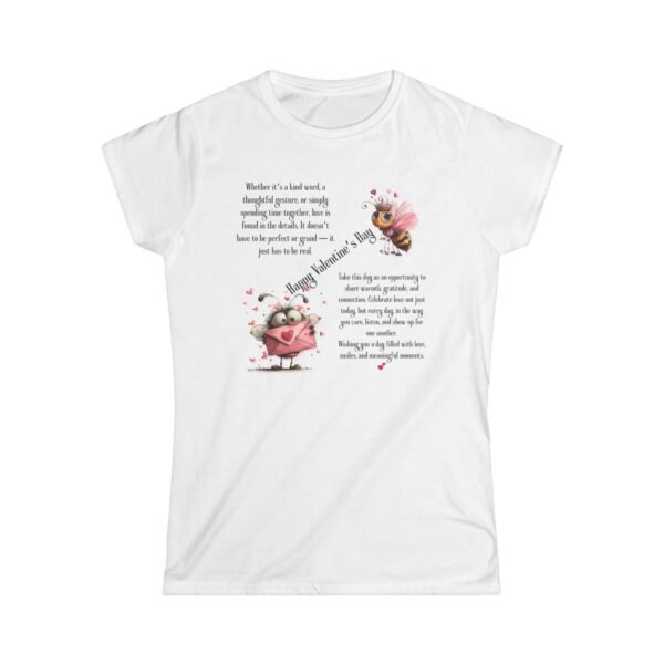 Inspirational Valentine Day Tee, "Love's Kindness" Women's Graphic T-Shirt