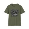 7286579016302982760_2048.jpeg I Love Gym Gothic T-Shirt, Black Thorny Typography Fitness Tee