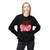 7618561338841494133_2048.jpeg Valentine's Day Crewneck Sweatshirt, Happy Valentine's Day Heart Design