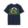 2026 Brazil Soccer T-Shirt, Unisex Soccer Fan Style, Embroidery Style Effect