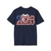 USA T-Shirt, 2026 Soccer T-Shirt Fan Design, Embroidery Style Effect