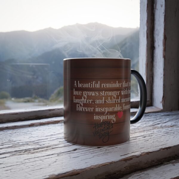 Color-Changing Mug — Grandma Love Quote 11oz (Morphing Heat Reveal)
