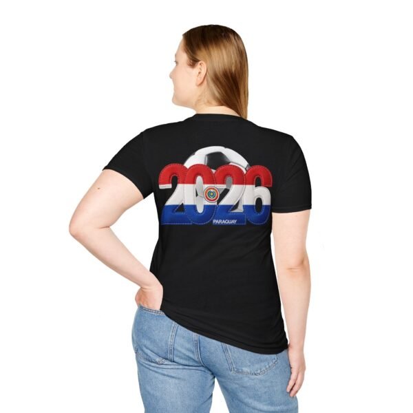 8252879071575354165_2048.jpeg Paraguay 2026 Soccer T-Shirt , Both Sides Design, Embroidery Style Effect