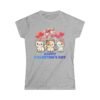 Purr-fectly in Love, Cute Kittens Valentine Tee,  Women's Shirt
