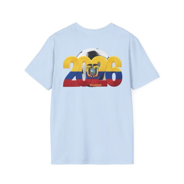 8428048416157798301_2048.jpeg Ecuador 2026 Soccer T-Shirt, Both Sides Design Tee, Embroidery Style Effect