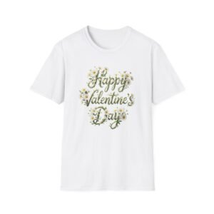 8546489256136755148_2048.jpeg Valentine’s Day Floral T‑Shirt, Happy Valentine’s Day, Women's Tee