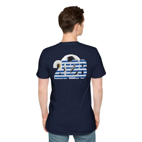 8771065089854154195_2048.jpeg Uruguay 2026 Retro Soccer T-Shirt, Coastal Heritage Meets Timeless Design, Unisex Tee