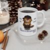 The Mug With The Attitude That The Boss Doesn't Like,  Funny Grumpy Cat Ceramic Mug, Cute Sarcastic Coffee Cup, Design On Both Sides