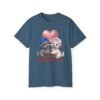 Valentine's Day Puppies T-Shirt , Happy Valentine's Day Cute Puppy Couple Tee, Women's Tee