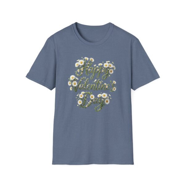 Valentine’s Day Floral T‑Shirt, Happy Valentine’s Day, Women's Tee