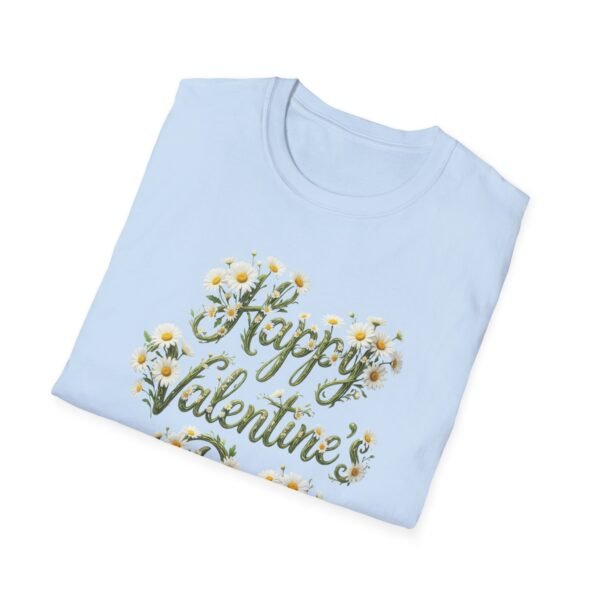 Valentine’s Day Floral T‑Shirt, Happy Valentine’s Day, Women's Tee