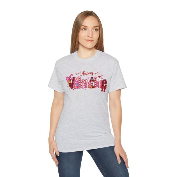 9640963349423168084_2048.jpeg Happy Valentines Tee, Casual Women's outfit, The Easy Valentine Tee Everyone Loves