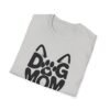Dog Mom T-Shirt, Cute Paw Heart Graphic Tee for Dog Lovers