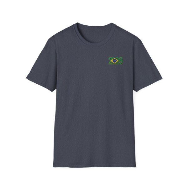 2026 Brazil Soccer T-Shirt, Unisex Soccer Fan Style, Embroidery Style Effect