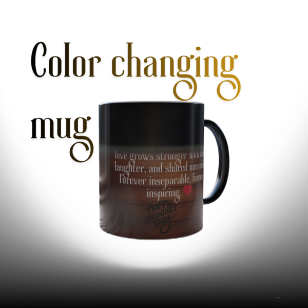 Color-Changing Mug — Grandma Love Quote 11oz (Morphing Heat Reveal)