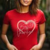 Be My Valentine Heart Tee,  Women's Valentine's Day Graphic Shirt