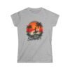 10331408821896779189_2048.jpeg Retro Palm Tree Sunset Women’s Tee, Summer Surf & Beach Graphic T-Shirt