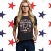 Presidents Day Patriotic Portraits Tee, Unisex T-Shirt
