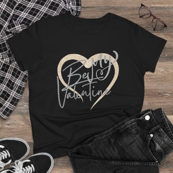 Be My Valentine Heart Tee,  Women's Valentine's Day Graphic Shirt