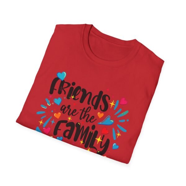 🤍 Friends Are the Family You Choose T-Shirt,  Friendship Quote Tee, Unisex Tee