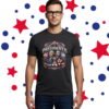 Presidents Day Patriotic Portraits Tee, Unisex T-Shirt