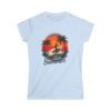 16235865009774983466_2048.jpeg Retro Palm Tree Sunset Women’s Tee, Summer Surf & Beach Graphic T-Shirt
