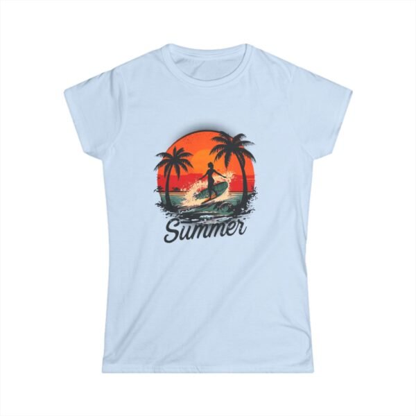 16235865009774983466_2048.jpeg Retro Palm Tree Sunset Women’s Tee, Summer Surf & Beach Graphic T-Shirt