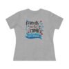 💖 Chosen Family Tee, Women’s Cotton Tee, Because Friends Are Everything (Embroidered Effect Design)