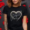 Be My Valentine Heart Tee,  Women's Valentine's Day Graphic Shirt
