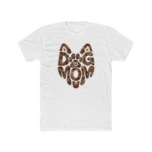 7552366074401746057_2048.jpeg 🐾 Dog Mom Love Tee, Cozy Dog Hair Effect Unisex T-Shirt