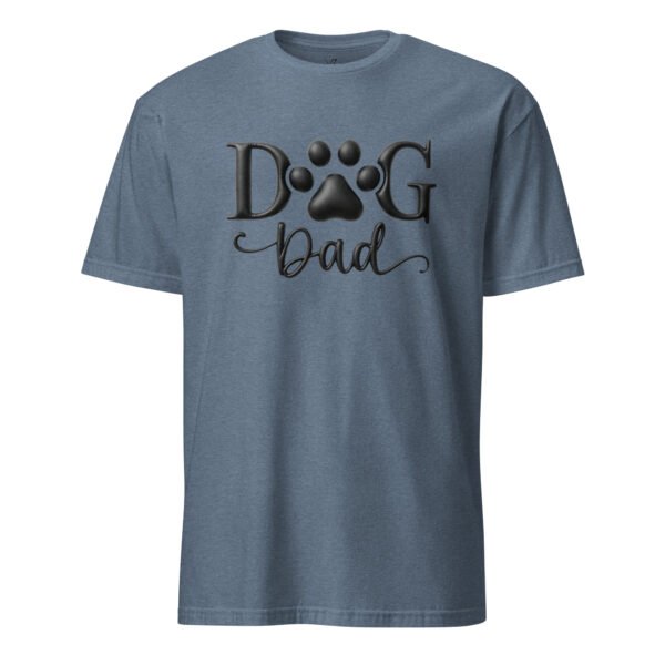 Dog Dad Essential Tee – Soft Cotton T-Shirt for Proud Dog Lovers (Puff Print Effect)