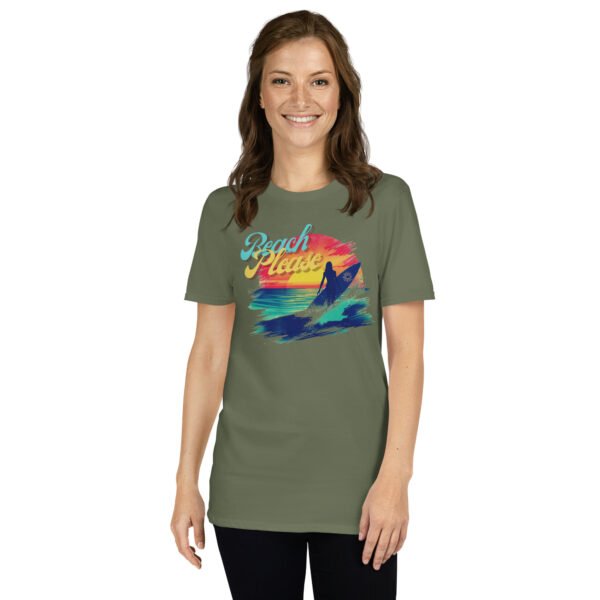 🌅 Catch the Waves – Unisex Surf Beach Sun T-Shirt
