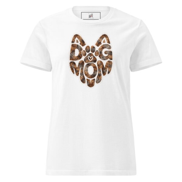 Proud Dog Mom Women’s Softstyle T-Shirt – Cute Gift for Pet Lovers